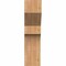 Ekena Millwork Mediterranean Rough Sawn Corbel, Western Red Cedar, 6"W x 8"D x 24"H COR06X08X24MED00RWR - alternate 3